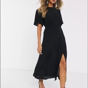 New Look Black Midi dress